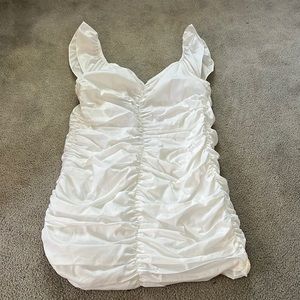 White Graduation Dress
